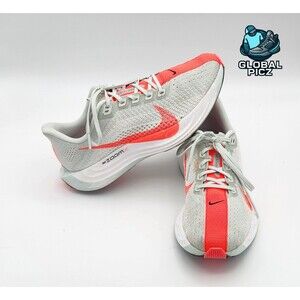 Nike Women's Running Shoes White with Coral/Red Accents
